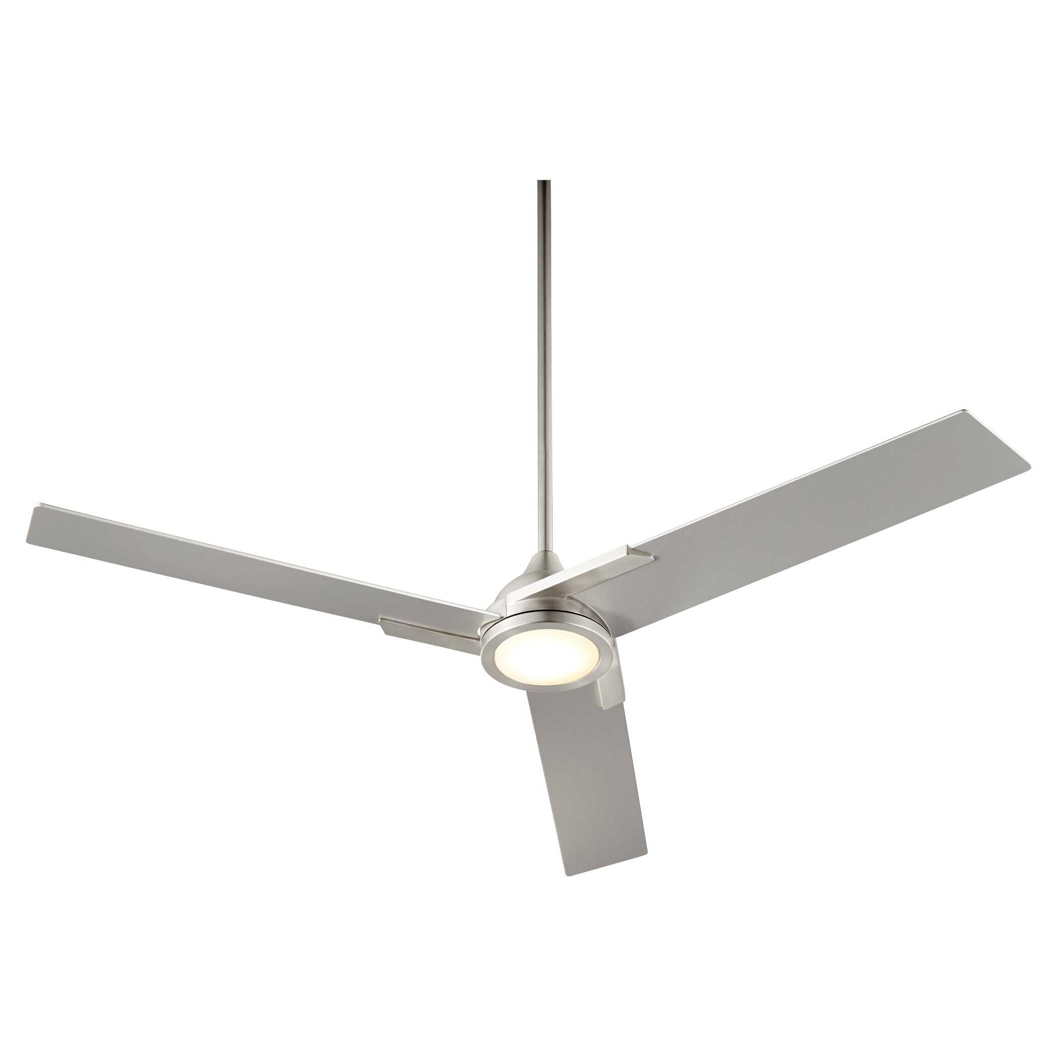 Oxygen Coda 3 103 24-Inch Ceiling Fan in Satin Nickel Finish - Perfect for Living Room, Bedroom, and Indoor Spaces