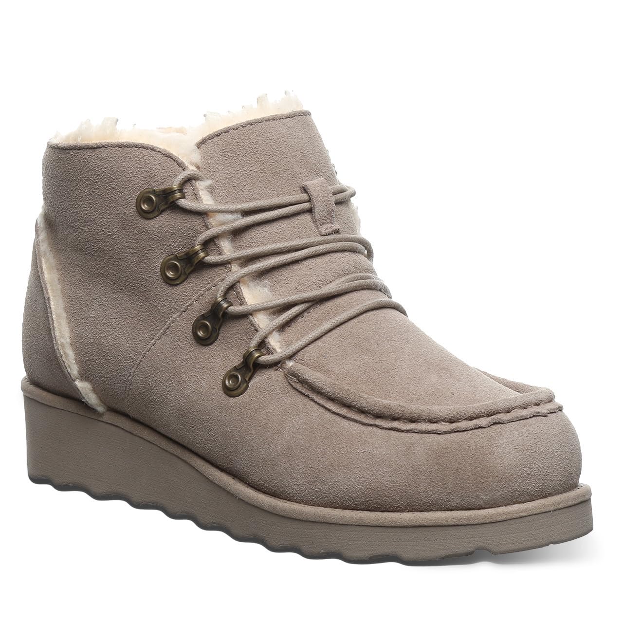 BEARPAW Women's Malinda Suede Winter Boots - Comfortable & Warm Ankle Boots for Cold Weather | Casual Outdoor & Indoor Wear for Women