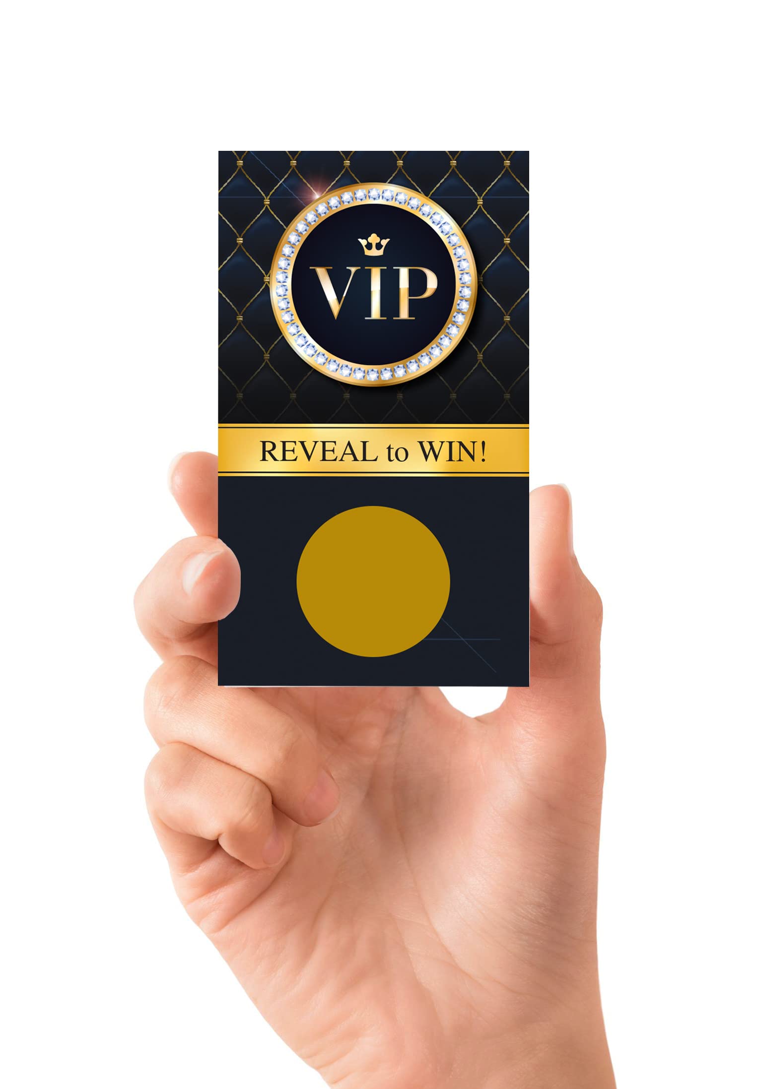 VIP Scratch Off Cards - Pack of 30 Premium Scratch Off Tickets for Parties, Events & Giveaways | Fun Game Night Activity & Raffle Prizes