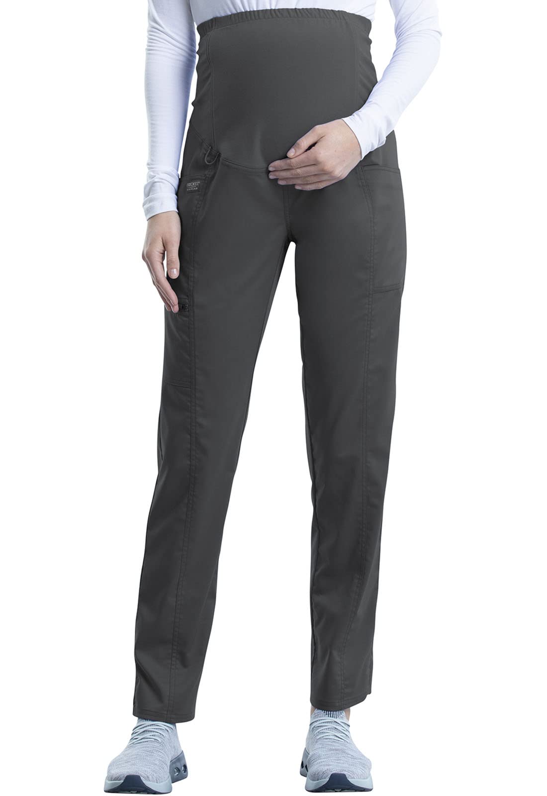 Cherokee Women's Scrubs Pants - Professional Workwear with Maternity Fit, Straight Leg Design WW155 - Perfect for Nurses, Doctors & Healthcare Professionals