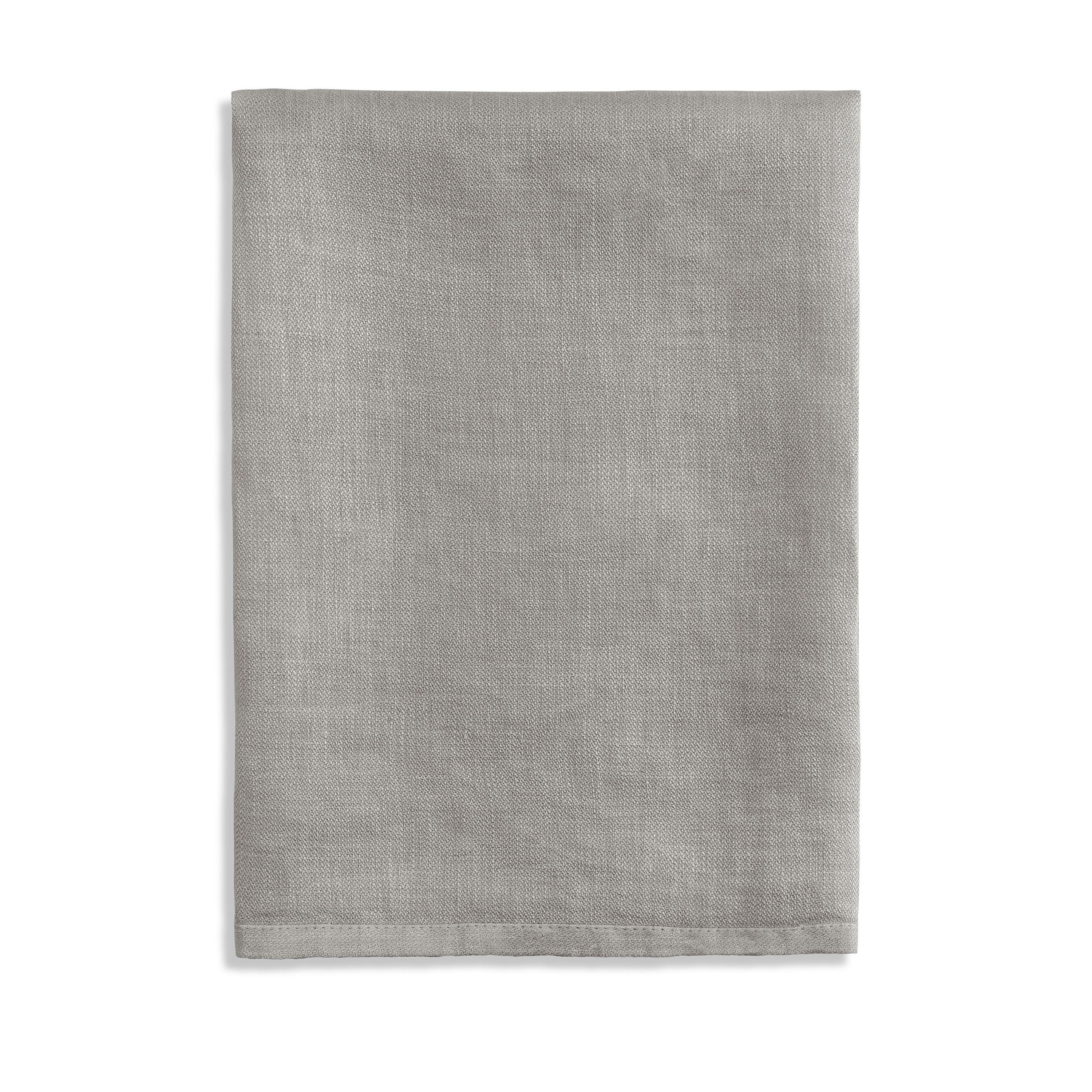 Premium Linen Sateen Napkins Set of 4 - Soft Grey Elegant Table Linens for Dinner Party, Wedding, and Fine Dining Decor