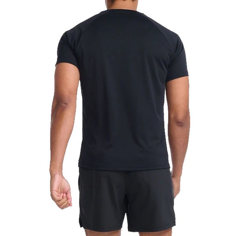 2XU Men's Aspire Running Tee - Lightweight Performance Shirt for Marathon & Training - Moisture Wicking & Breathable Fabric for Gym, Jogging & Outdoor Sports