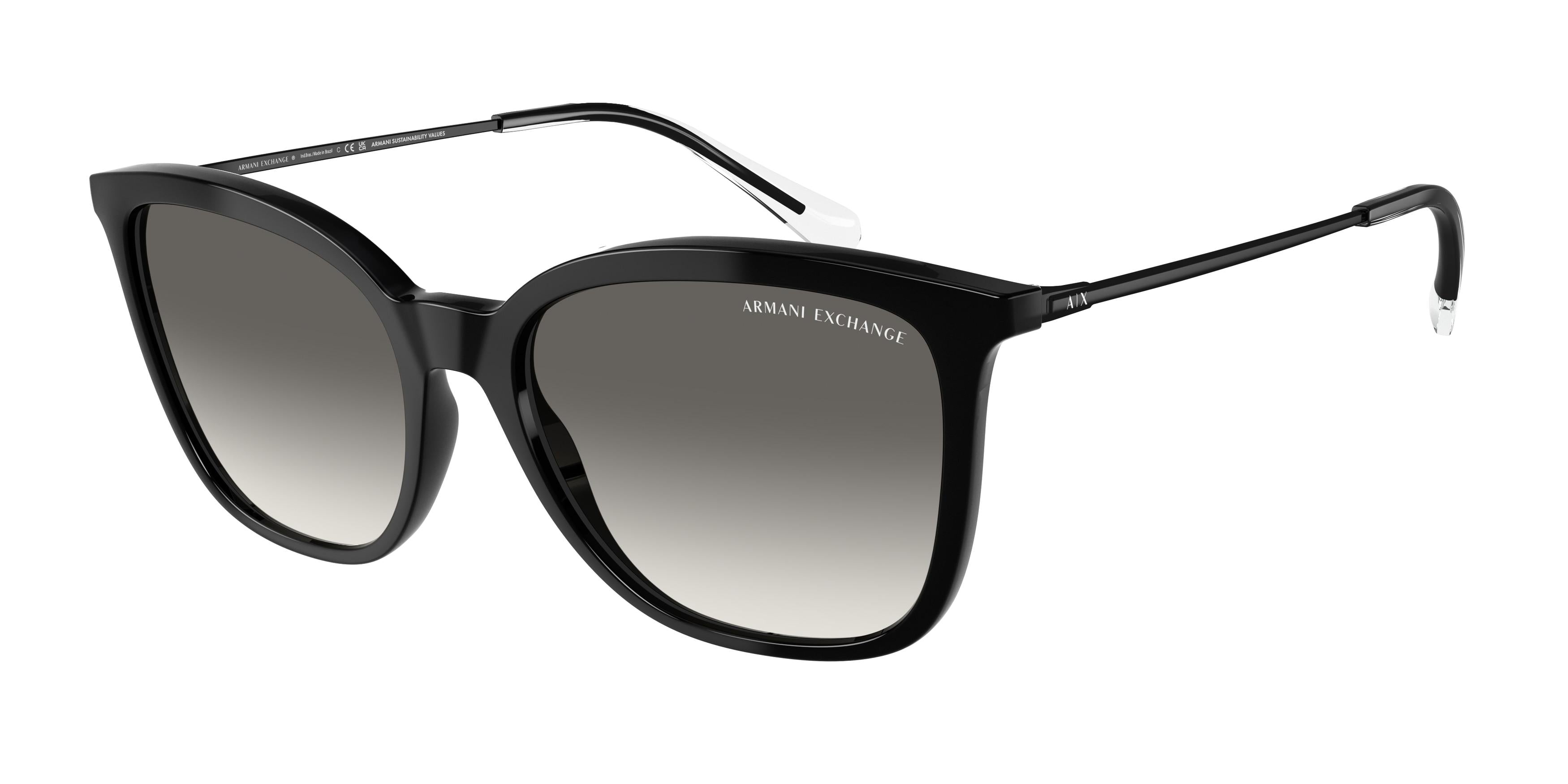 Armani Exchange 4151SF Polarized Sunglasses for Men & Women - UV Protection, Fashion Aviator Style - Perfect for Driving, Beach & Outdoor Activities