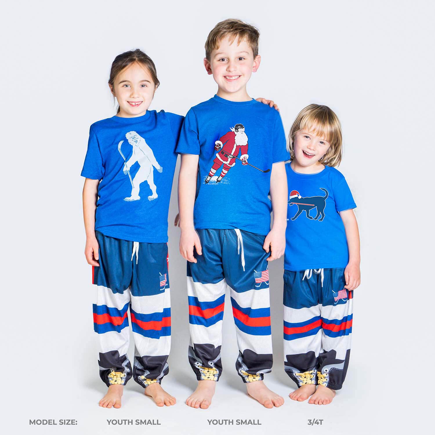 ChalkTalkSPORTS Hockey Lounge Pants for Men & Women - Comfortable Hockey Player Pajama Pants in Youth & Adult Sizes - Perfect for Game Day, Lounging, and Hockey Fan Gifts