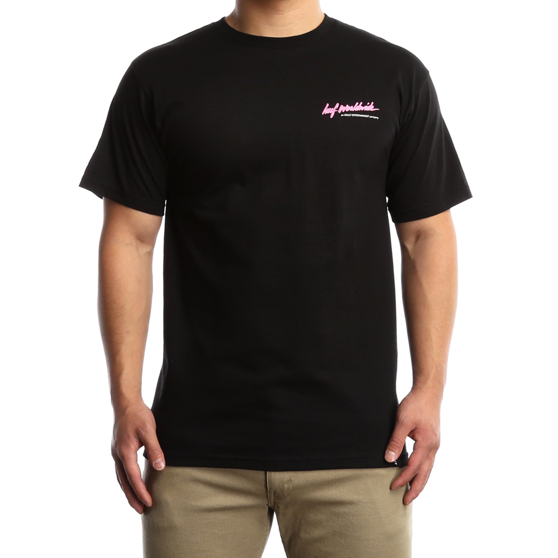 Huf Classic H XXX Tee - Black Cotton T-Shirt for Men | Streetwear Fashion | Casual Wear & Skate Style