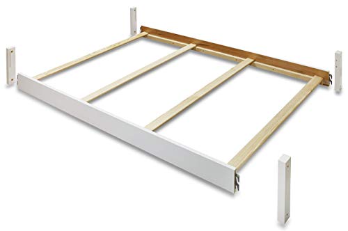 Sorelle Furniture 224 Full Size White Crib Rail – Durable & Safe for Baby’s Nursery | Perfect for Toddler Bed Transition & Room Decor