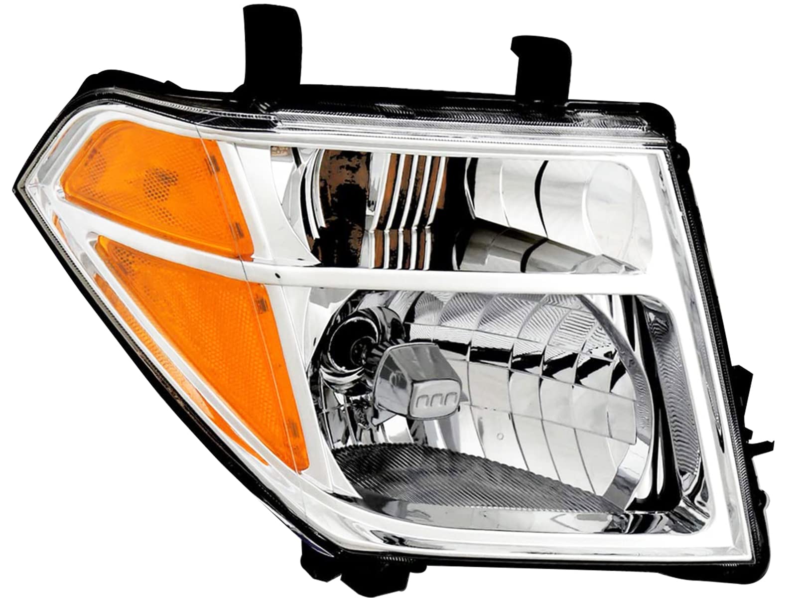 05-07 Nissan Pathfinder & Frontier Replacement Headlights - LED/ Halogen Headlamp Pair Set - High Performance for Night Driving & Off-Road Use