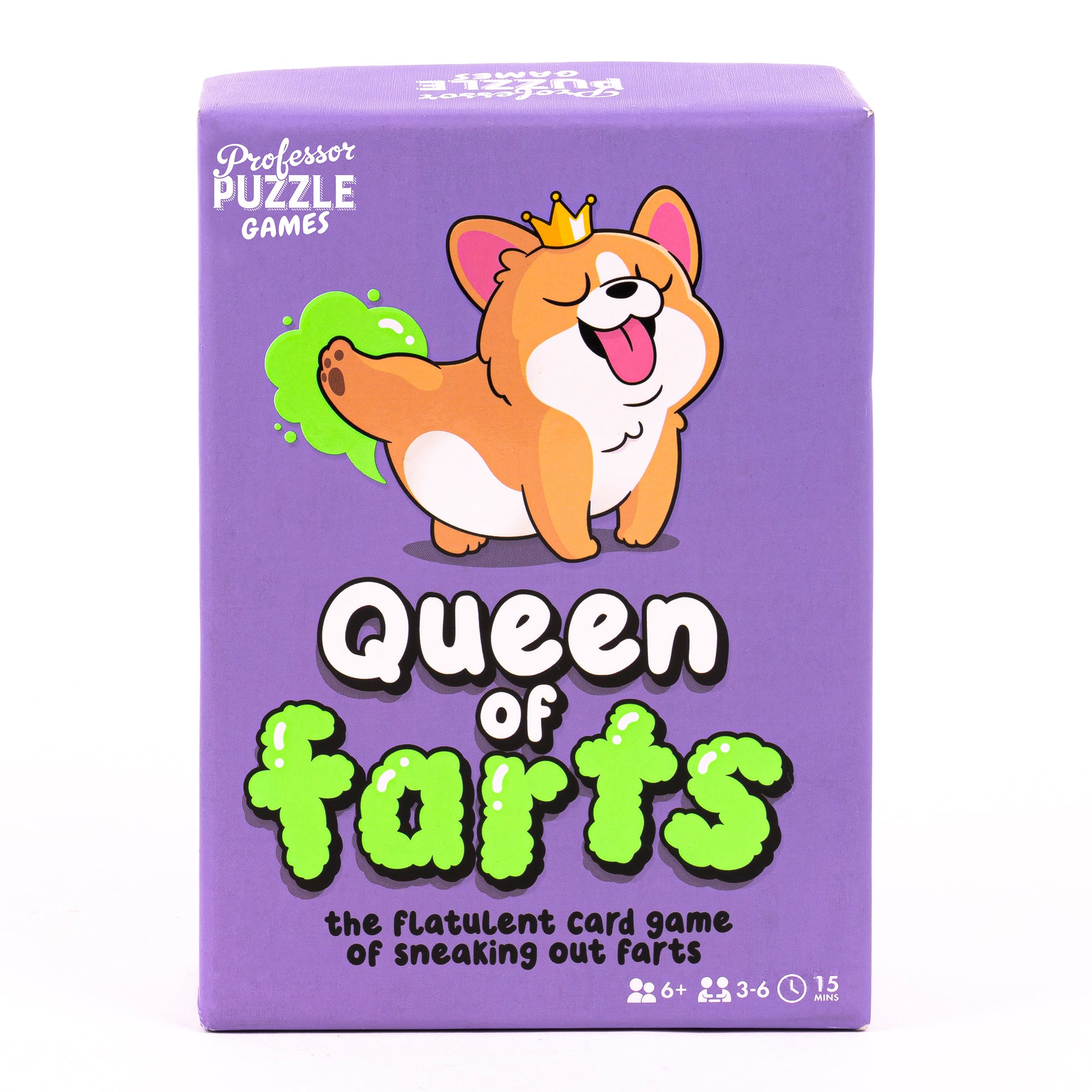 Queen of Farts Game - Hilarious Party Card Game for Adults & Teens - Perfect for Game Nights, Family Gatherings & Icebreaker Activities