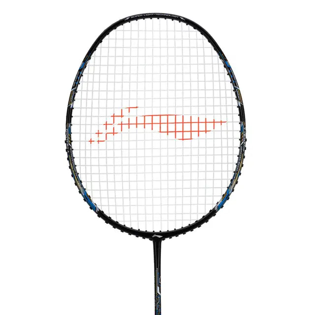 Li Ning Air Force 80 Badminton Racket Prestrung - Professional Carbon Fiber Badminton Racket for Advanced Players | Perfect for Tournaments & Training | Made in China