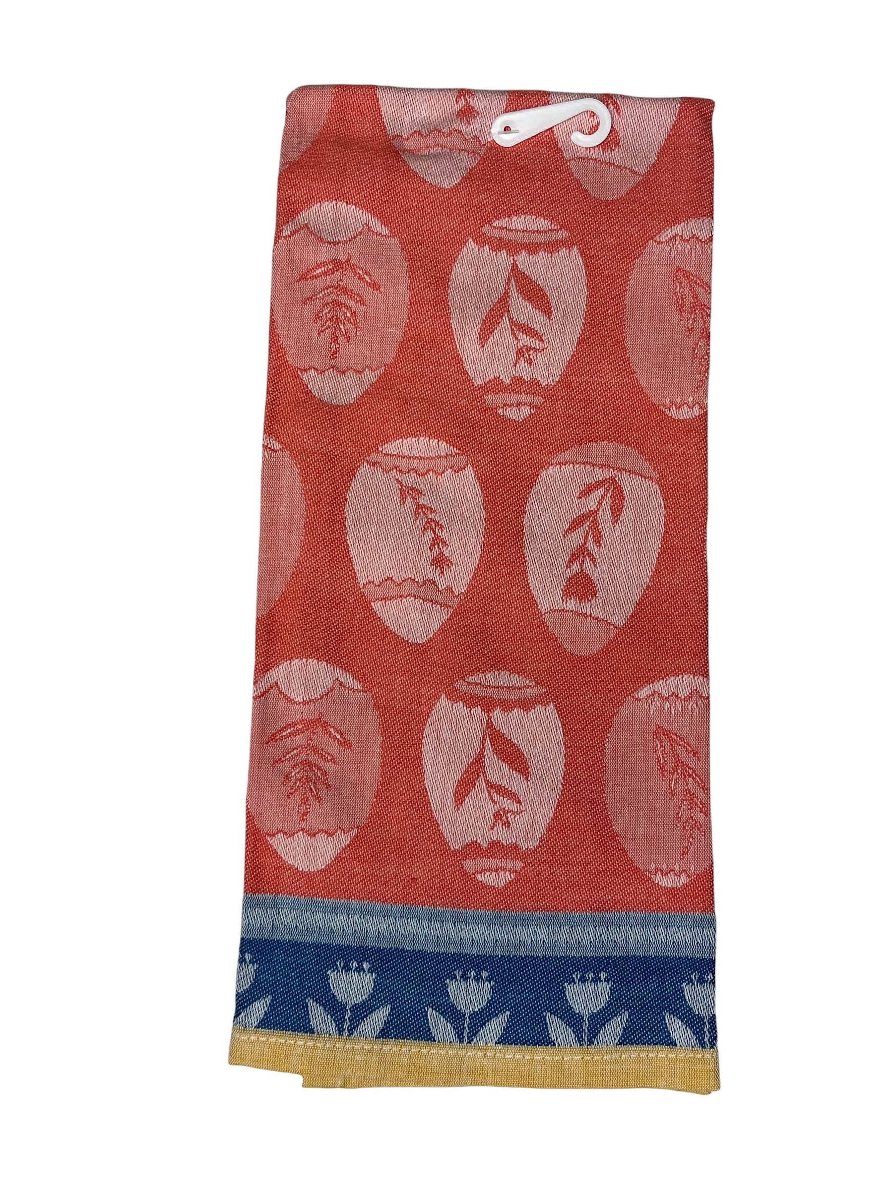 Easter Egg Jacquard Dish Towel Set of 3 - Spring Holiday Kitchen Towels for Decor & Drying Dishes - Perfect for Easter Decorations, Spring Cleaning & Hostess Gifts