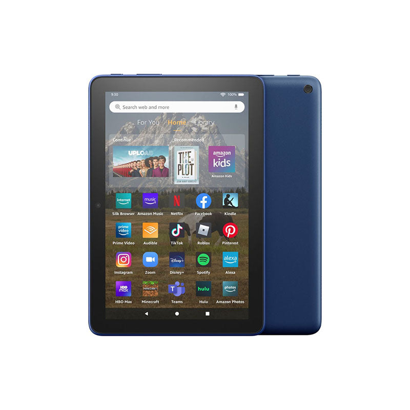 Amazon Fire HD 8 Tablet (2022 Version) - 32GB Storage - Denim Blue - Perfect for Streaming, Reading & Browsing at Home or On-The-Go
