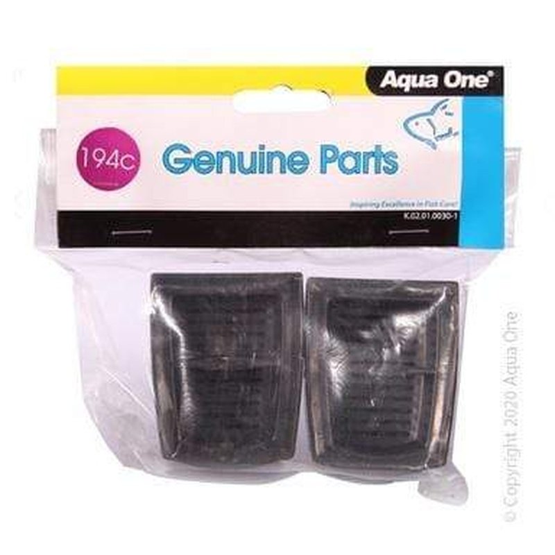 Aqua One Carbon Cartridge 2 Pack - Replacement Filter for IFXE 150 & 25194c - Improves Water Clarity & Odor Removal - Perfect for Aquariums & Fish Tanks