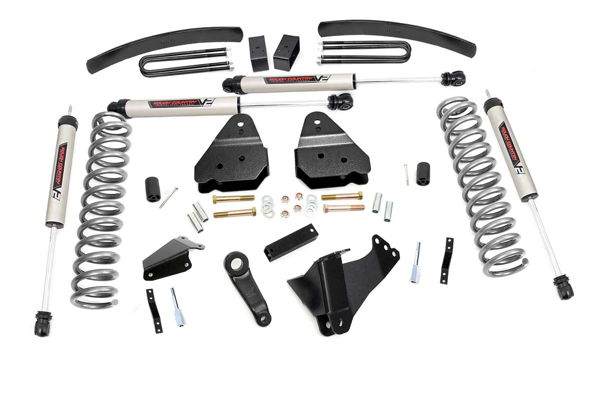 6 Inch Lift Kit for Ford F-250/F-350 Super Duty 4WD (2005-2007) - Heavy Duty Gas Suspension System V2 | Off-Roading, Truck Customization & Performance Upgrade