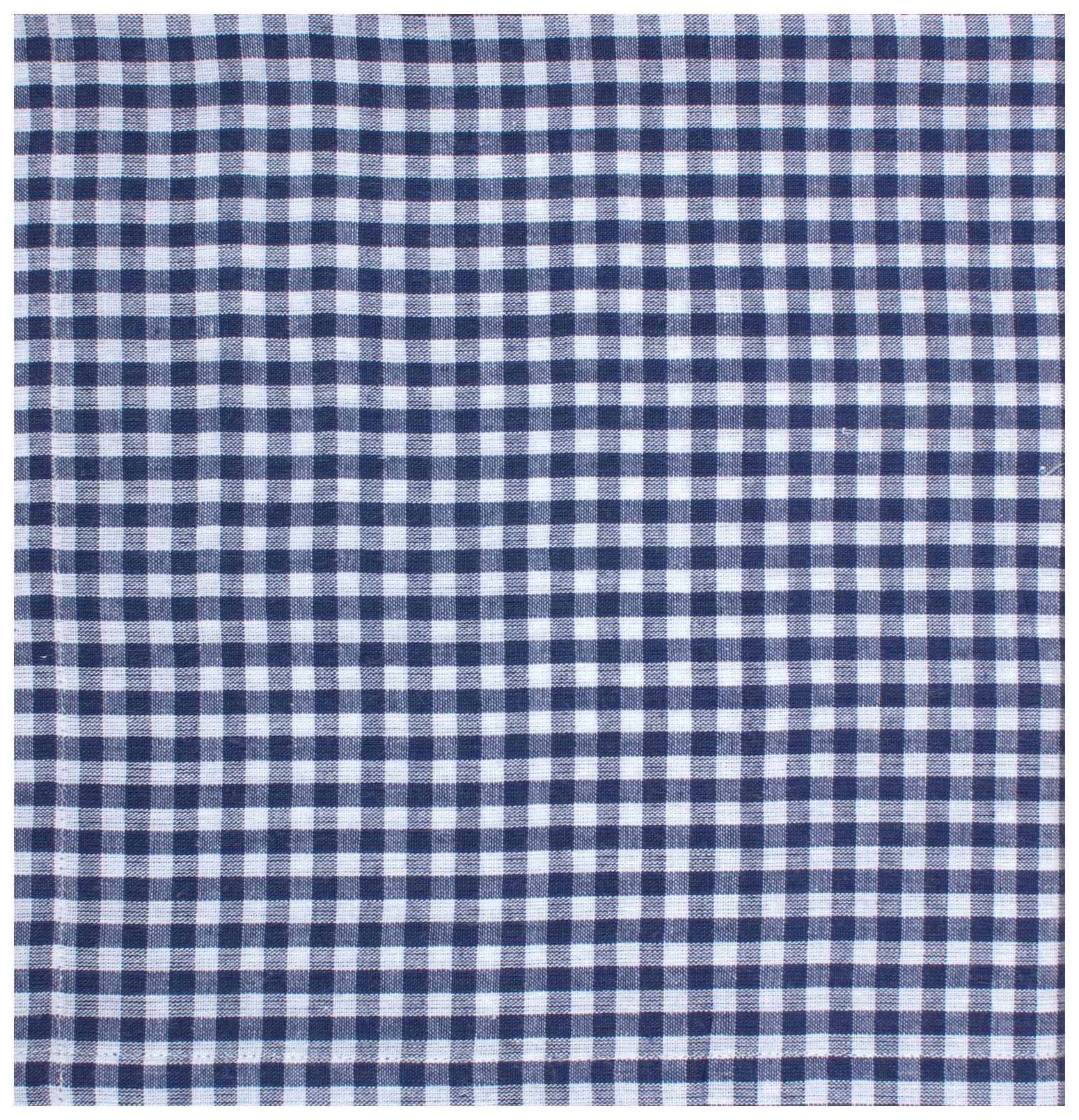 Premium KAF Home Navy Gingham Napkins - 12-Pack Cotton Checkered Table Napkins for Dining, Parties & Picnics - Elegant Kitchen & Table Linens