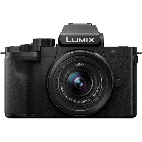 Panasonic LUMIX G100DK 4K Mirrorless Camera for Vlogging - Lightweight Compact Body with Flip Screen & Built-in Microphone - Perfect for YouTube, Travel & Content Creation