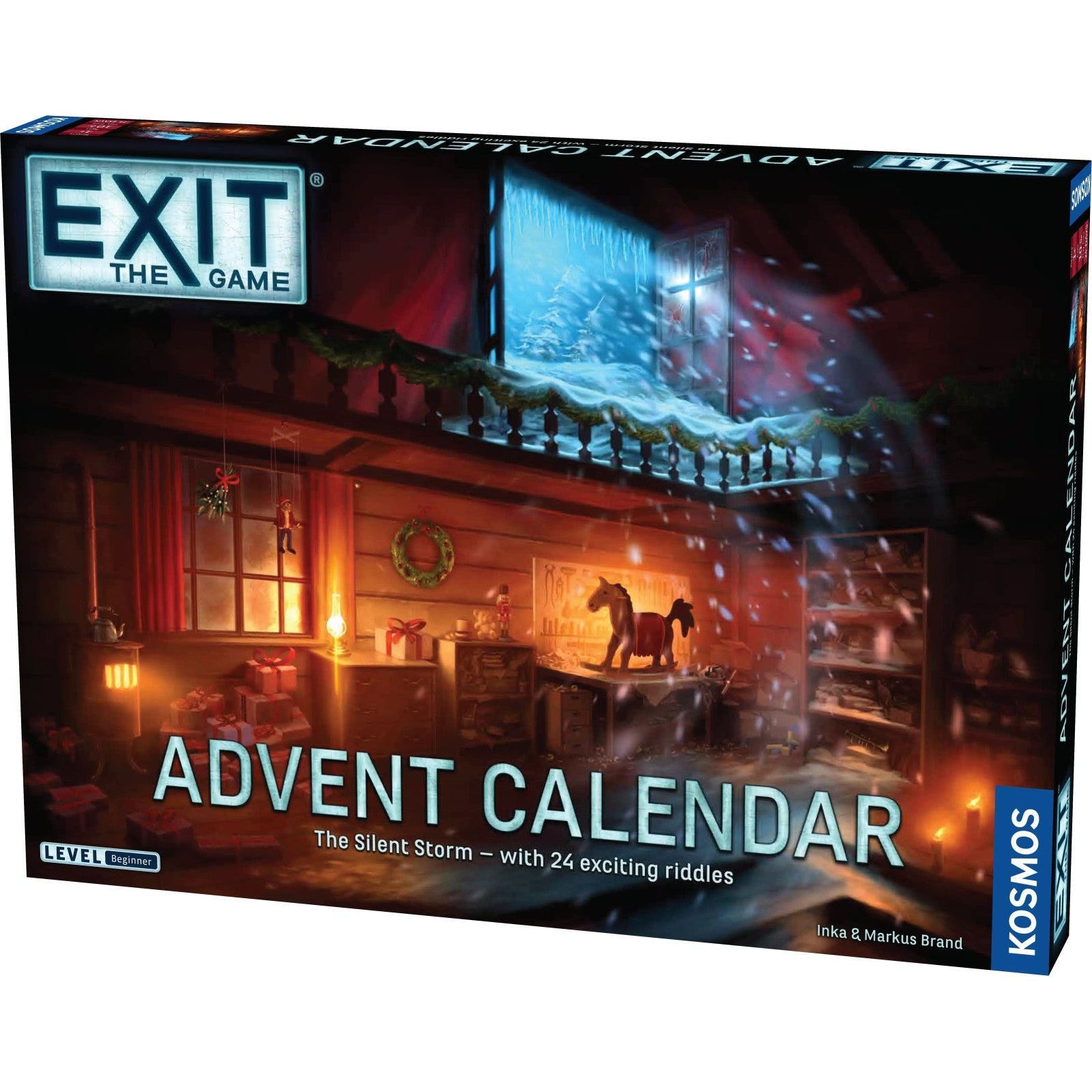 Exit: The Game – Advent Calendar: The Silent Storm | Escape Room Puzzle Game for Adults & Teens | Perfect for Holiday Family Game Nights & Christmas Countdown