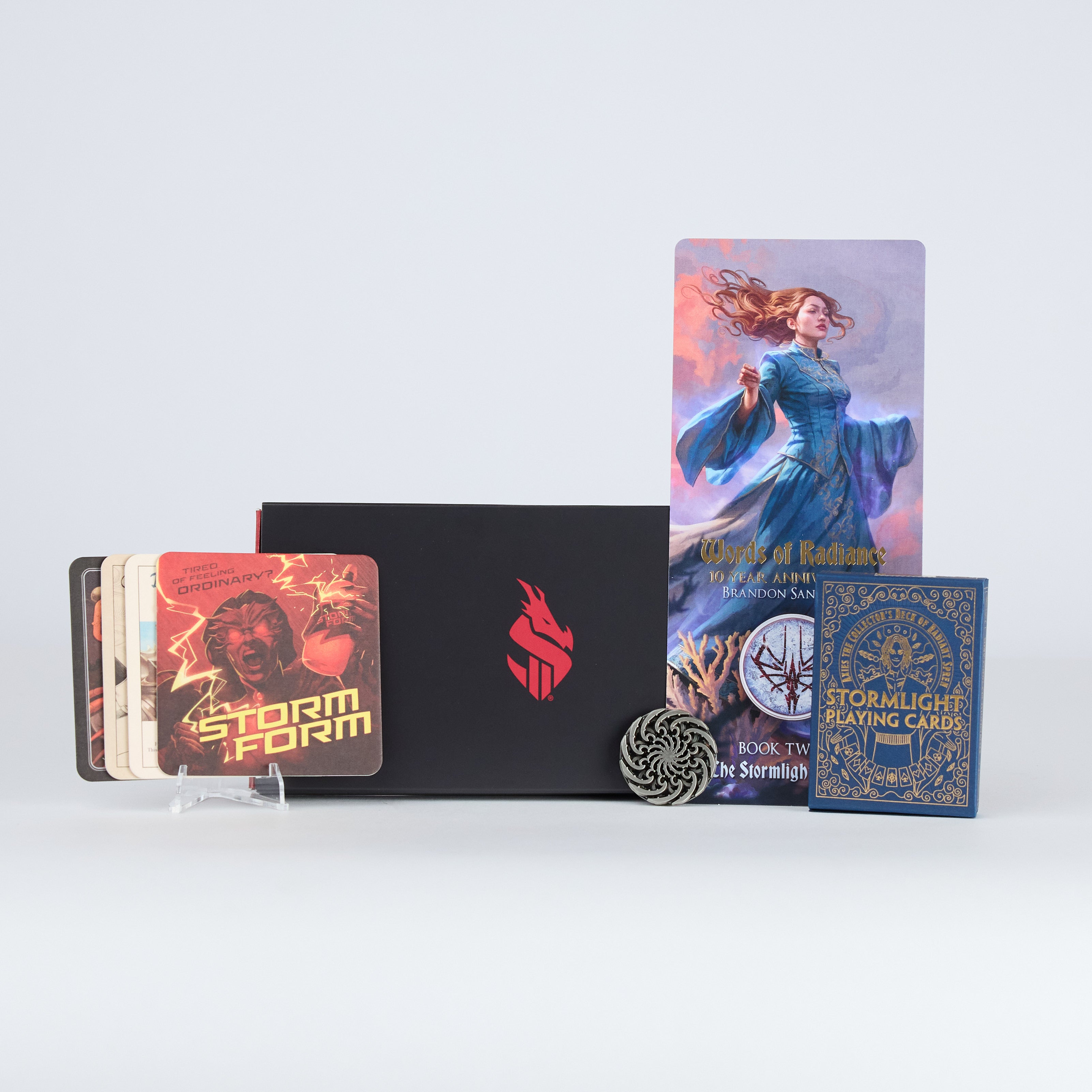 Words of Radiance Swag Pack - Official Stormlight Archive Merchandise | Fantasy Book Lover Gifts for Fans - Perfect for Cosplay, Conventions & Collector Displays