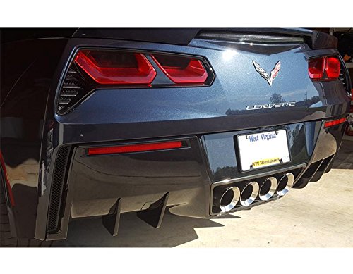 Corvette C7 Z06 ZO6 Grand Sport Rear Diffuser Fins - Painted Carbon Flash Metallic ABS Plastic Bumper Fascia Upgrade | Perfect for Performance Enhancement & Custom Styling