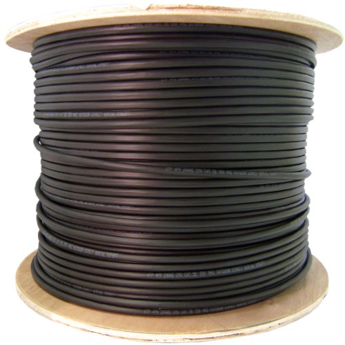 OM3 50/125 Multimode Fiber Optic Cable - Indoor/Outdoor Use - 1000ft Spool