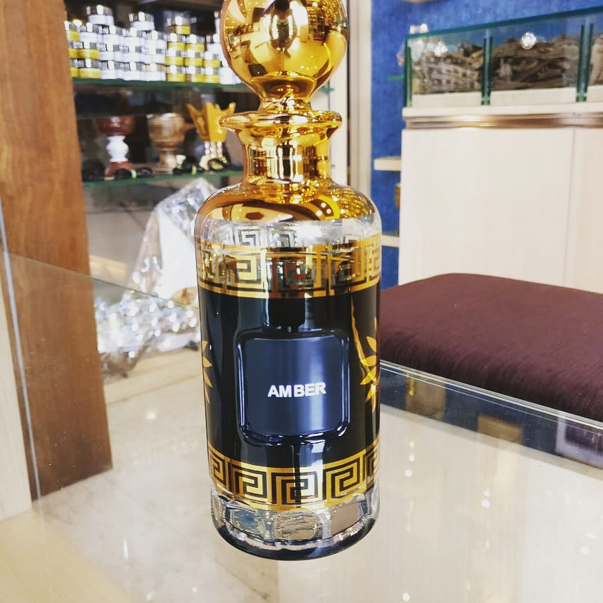 Premium Natural Ambergris White Gold Fragrance Oil (3ml) - Ambre Gris, Ambra Grisea by Ajmal | Luxury Perfume Attar for Special Occasions & Romantic Evenings