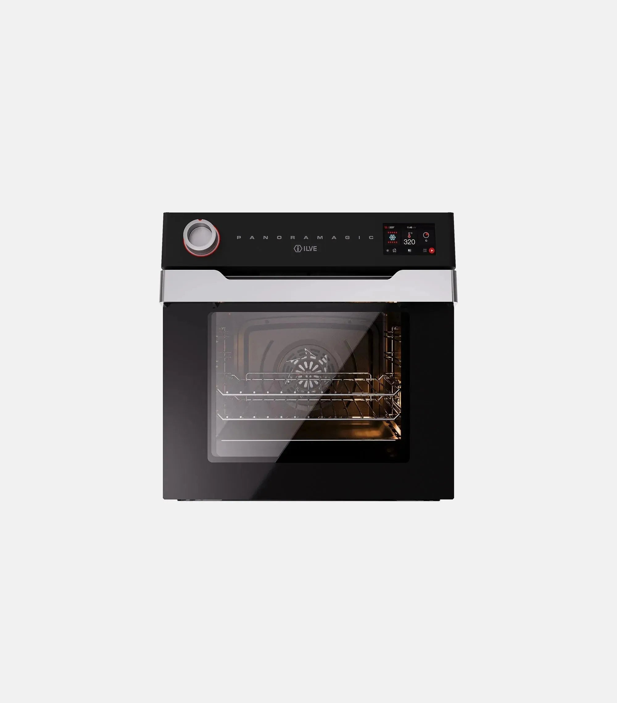 ILVE Panoramagic 60cm Built-In Oven with TFT Display - Perfect for Modern Kitchens, Baking & Roasting