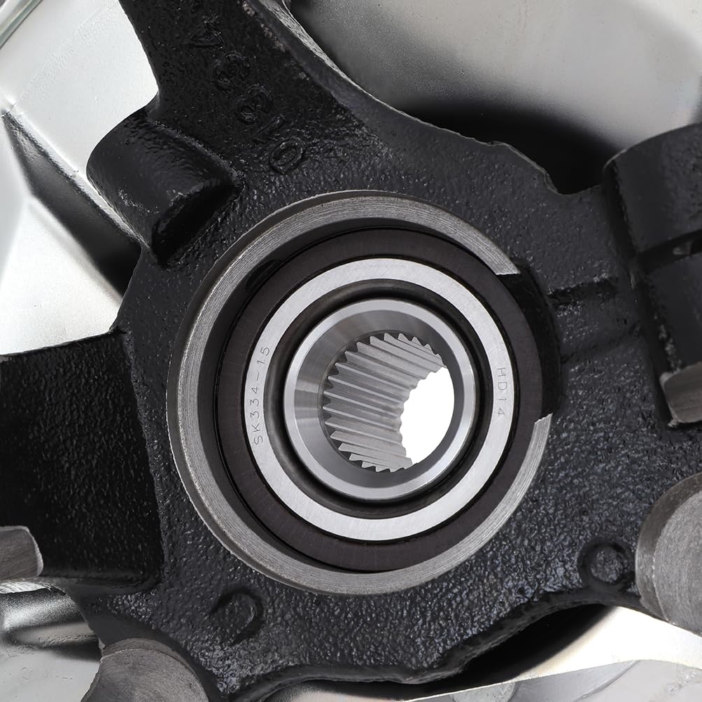 Dodge Caliber 2007-2012 Wheel Hub Bearing & Steering Knuckle Assembly - Front Left & Right Side (Part Numbers: 698-410, 698-411, 68088498AD, 68088499AD) - Perfect for Smooth Ride & Steering Repair, DIY Auto Maintenance