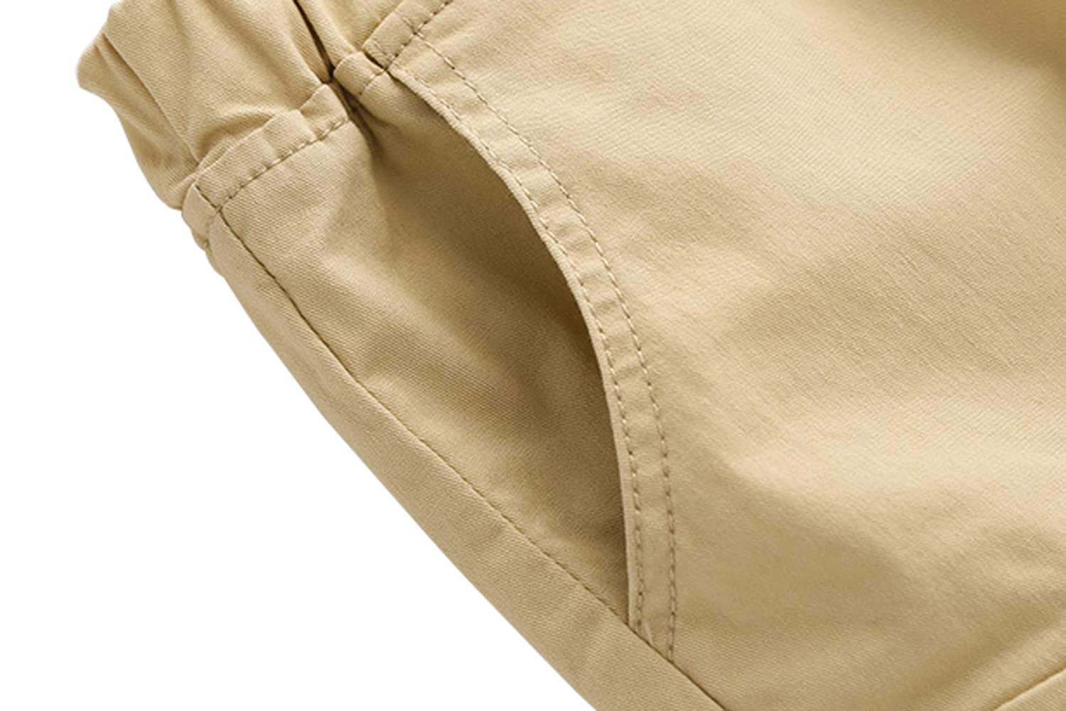 DINGDONG'S CLOSET Boys' Cargo Shorts for Toddlers - Comfortable & Durable Kids' Summer Shorts with Pockets | Perfect for Playtime, Outdoor Adventures & Everyday Wear