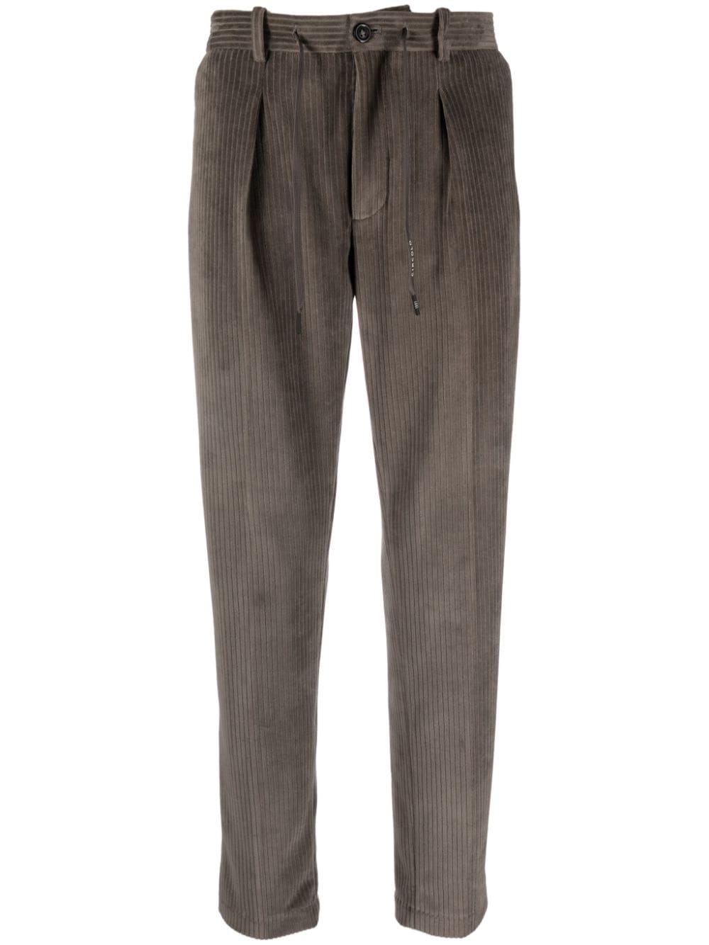 Circolo 1901 Men's Slim Fit Dress Pants in Navy Blue - Perfect for Office Wear & Business Casual Outfits