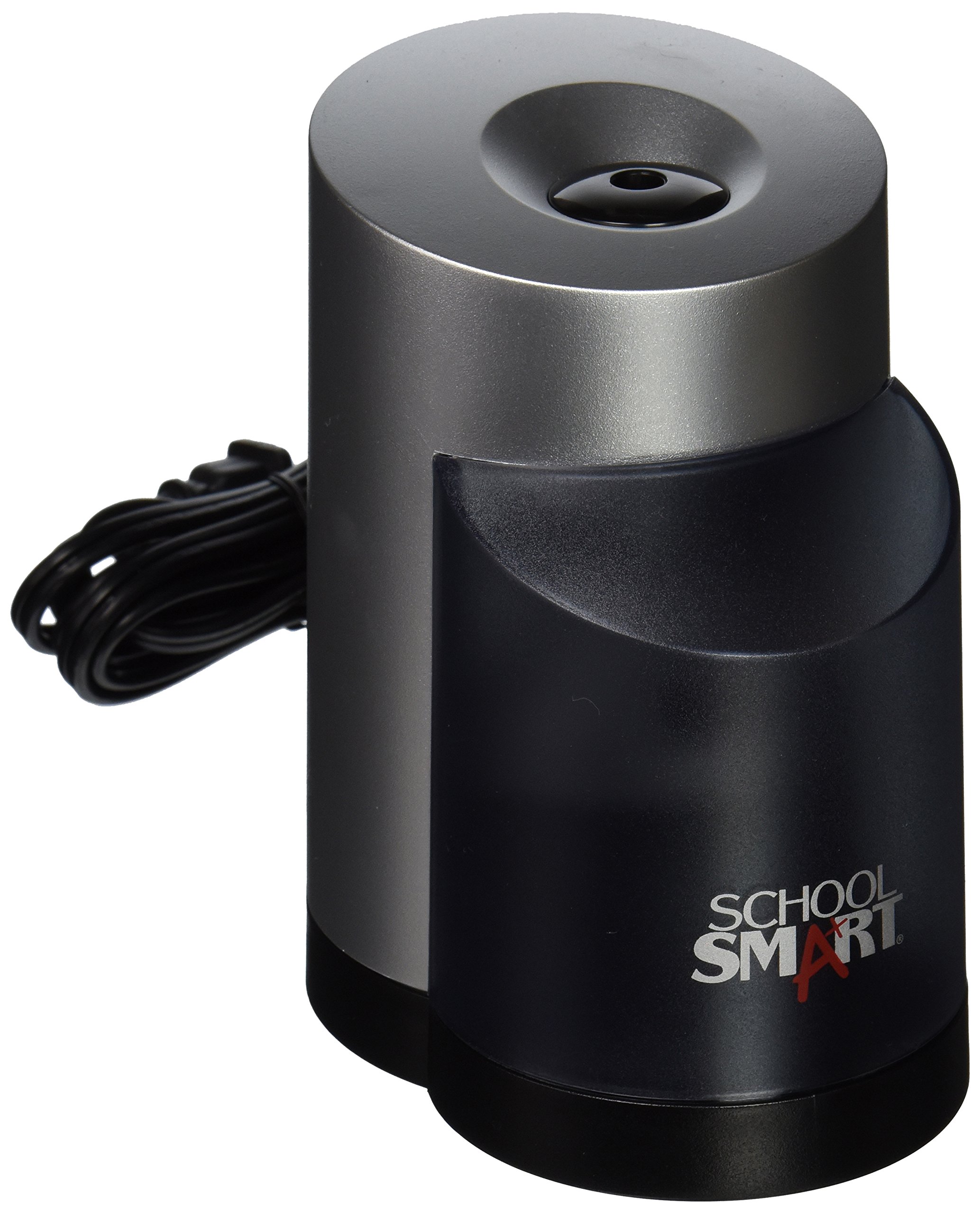 School Smart Vertical Electric Pencil Sharpener - Heavy Duty Classroom & Office Supplies for Teachers & Students | Perfect for School, Home & Art Projects