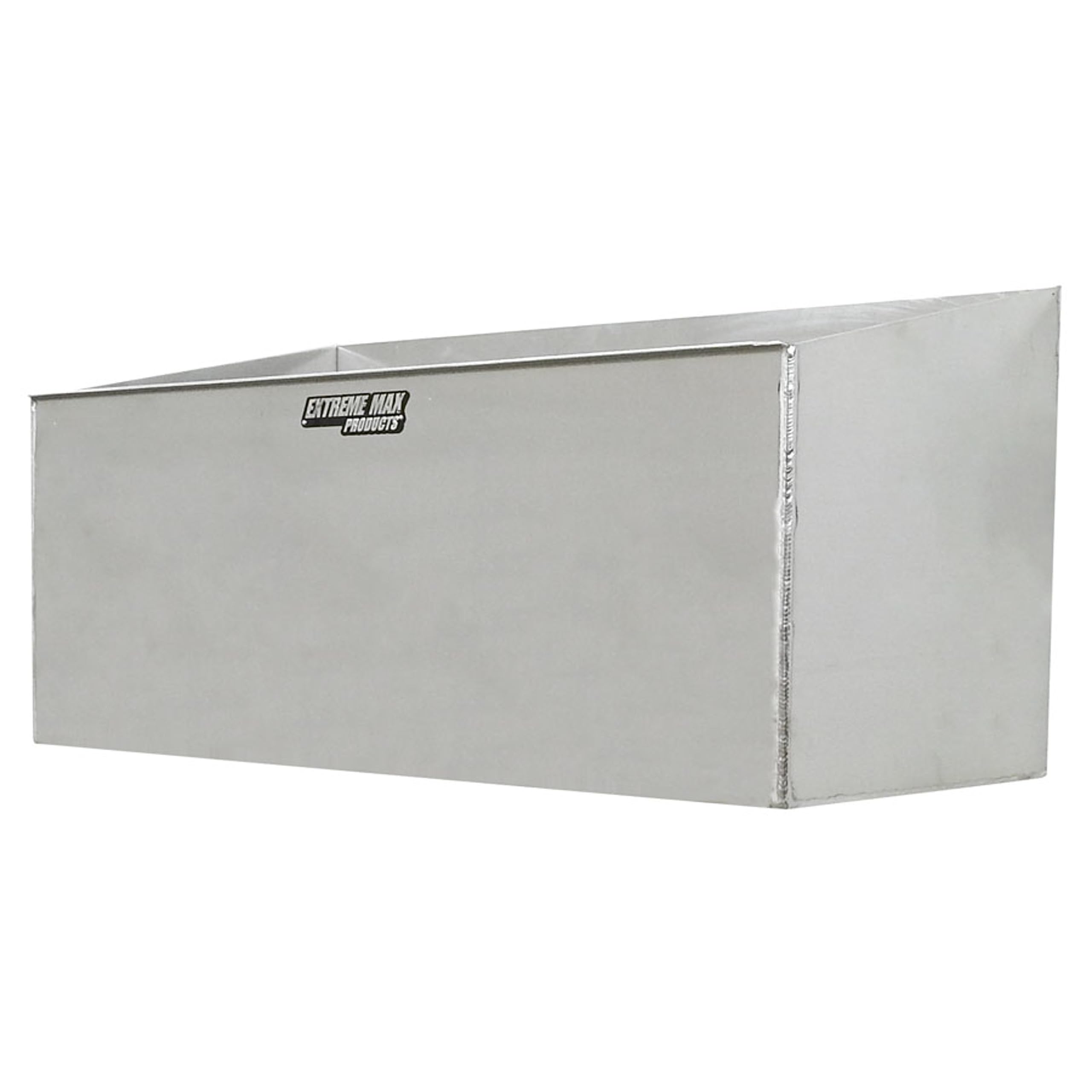 Extreme Max 5001.6044 Aluminum Dual Fuel Jug Holder - Heavy Duty 2 x 5 Gallon Container Organizer for Gas & Diesel - Perfect for Race Trailers, Workshops, Garages & Storage Areas - Durable Silver Finish