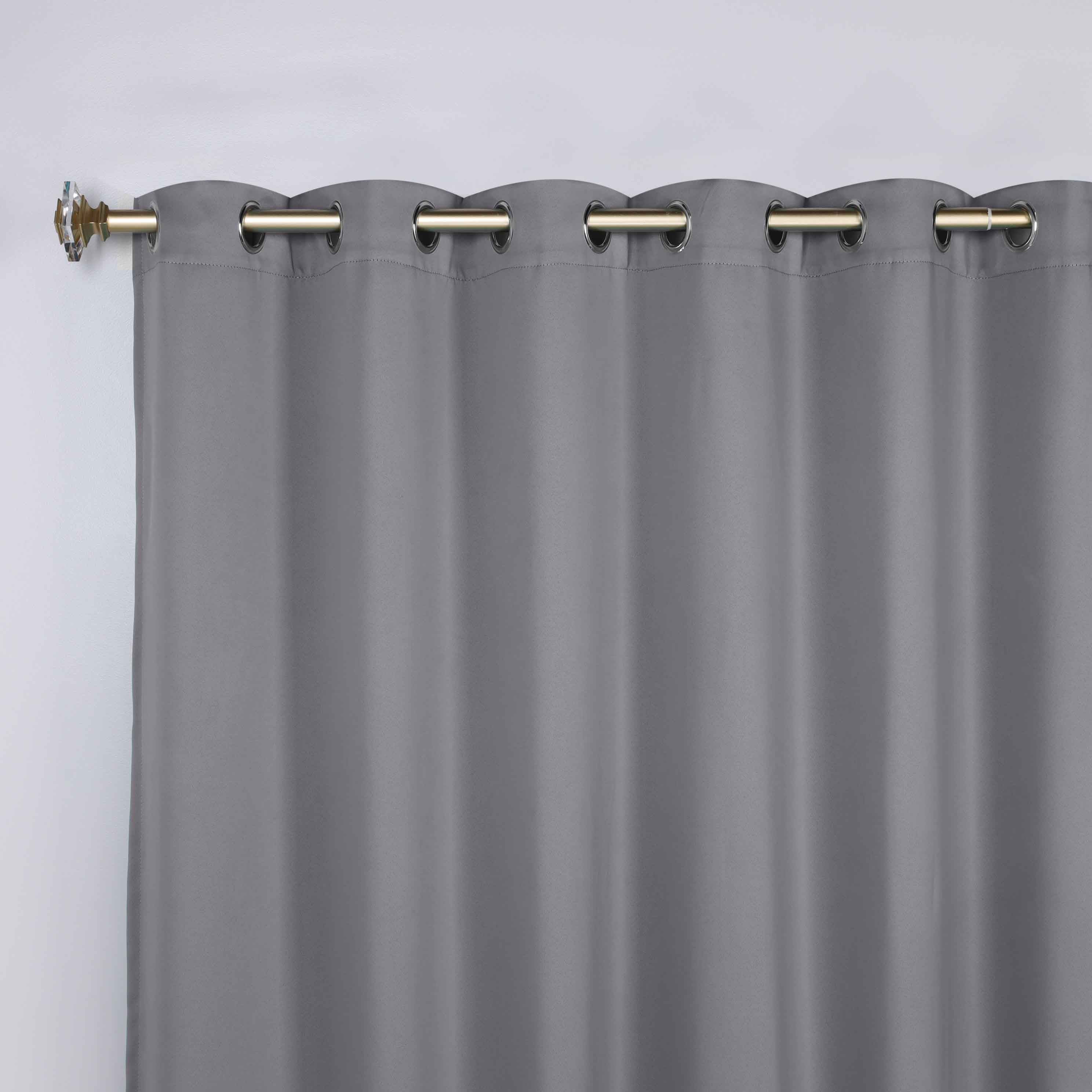 Classic Modern Solid Blackout Curtain Panels - Set of 2 for Bedroom & Living Room - Light Blocking Thermal Insulated Window Drapes for Home Decor