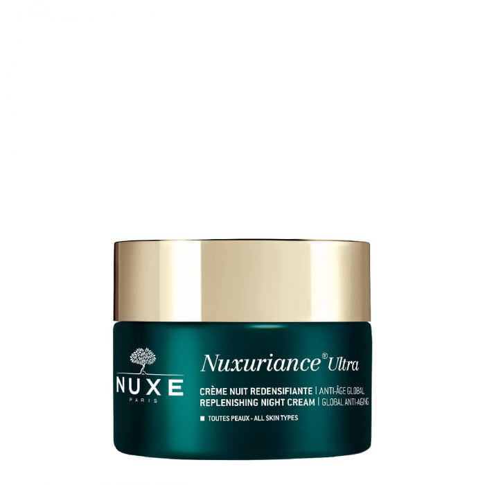 Nuxe Nuxuriance Ultra Replenishing Night Cream 50ml - Anti-Aging Moisturizer for Dry Skin | Perfect for Nighttime Skincare Routine & Hydration Boost