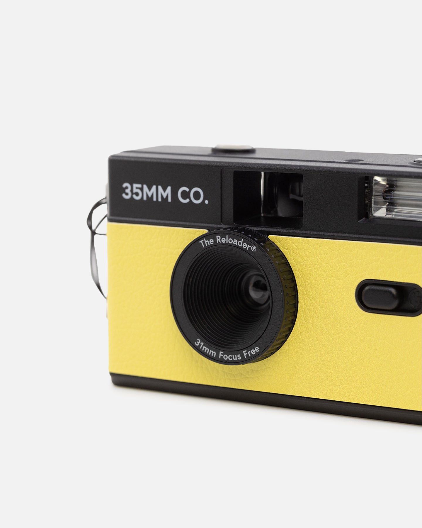 35mm Reusable Film Camera - The Reloader in Yellow | Vintage Style Analog Camera for Travel, Street Photography & Creative Shooting