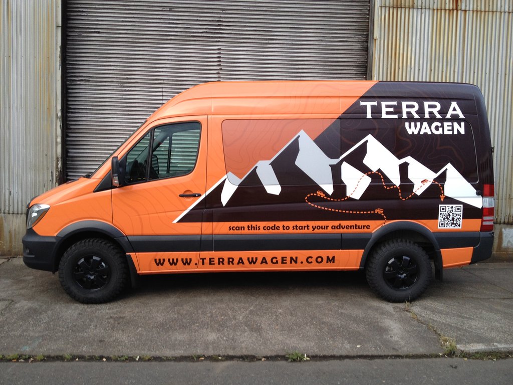 Terrawagen Sprinter Front Flare Kit for 2007-2018 Mercedes Sprinter Vans | Off-Road Protection & Style Upgrade | Perfect for Camping & Adventure Vehicles
