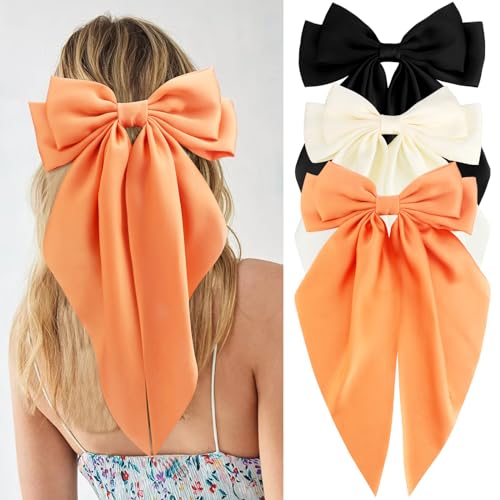 Black, beige, orange