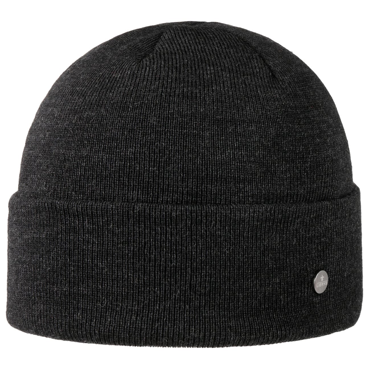 Lierys Premium Merino Wool Knit Beanie with Foldable Cuff - Soft & Warm Winter Hat for Men & Women - Perfect for Skiing, Hiking & Outdoor Activities