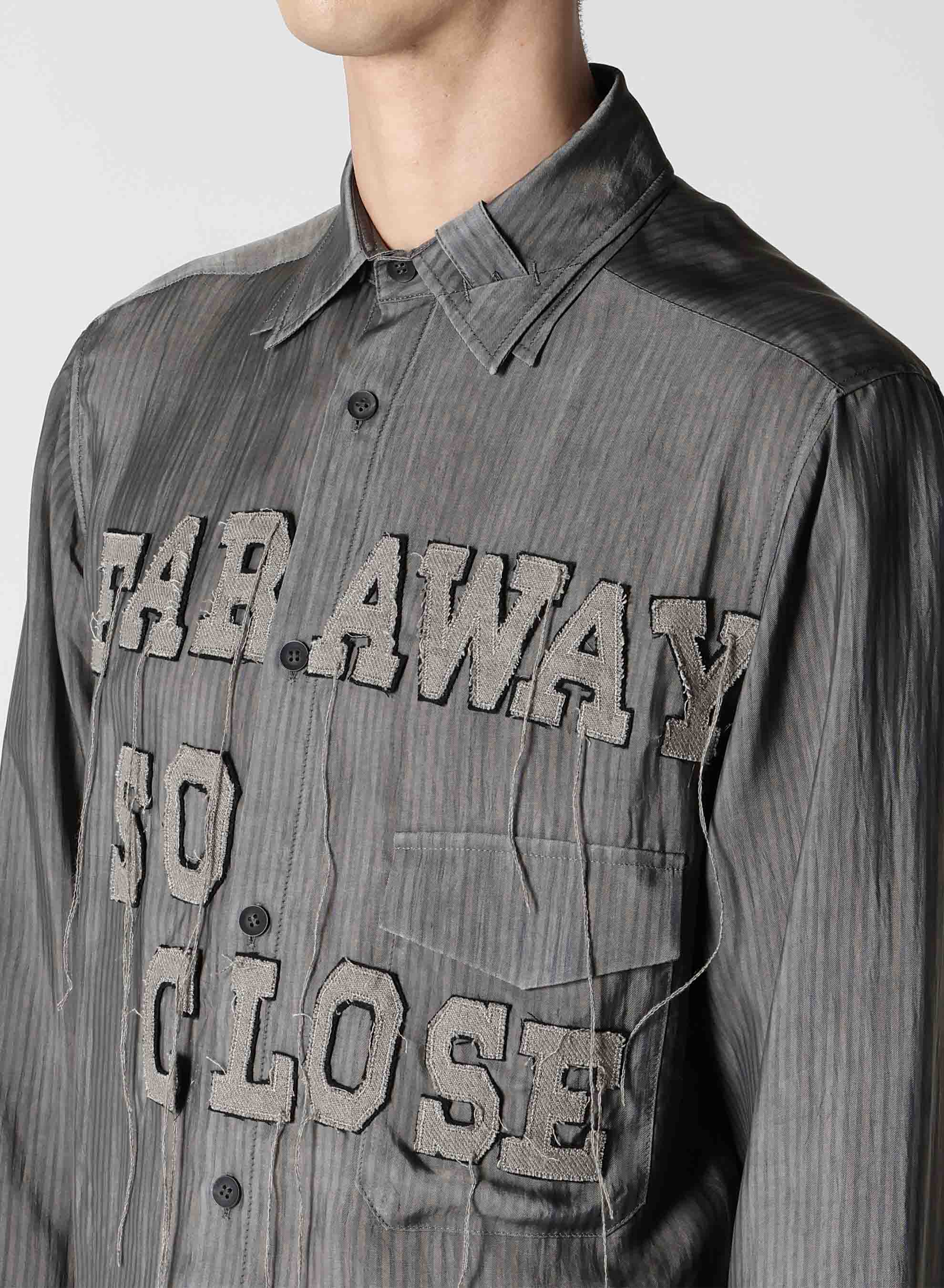 Elegant Striped Ink Blouse with Patch Detail - Women's Fashion Top for Office, Party & Casual Wear