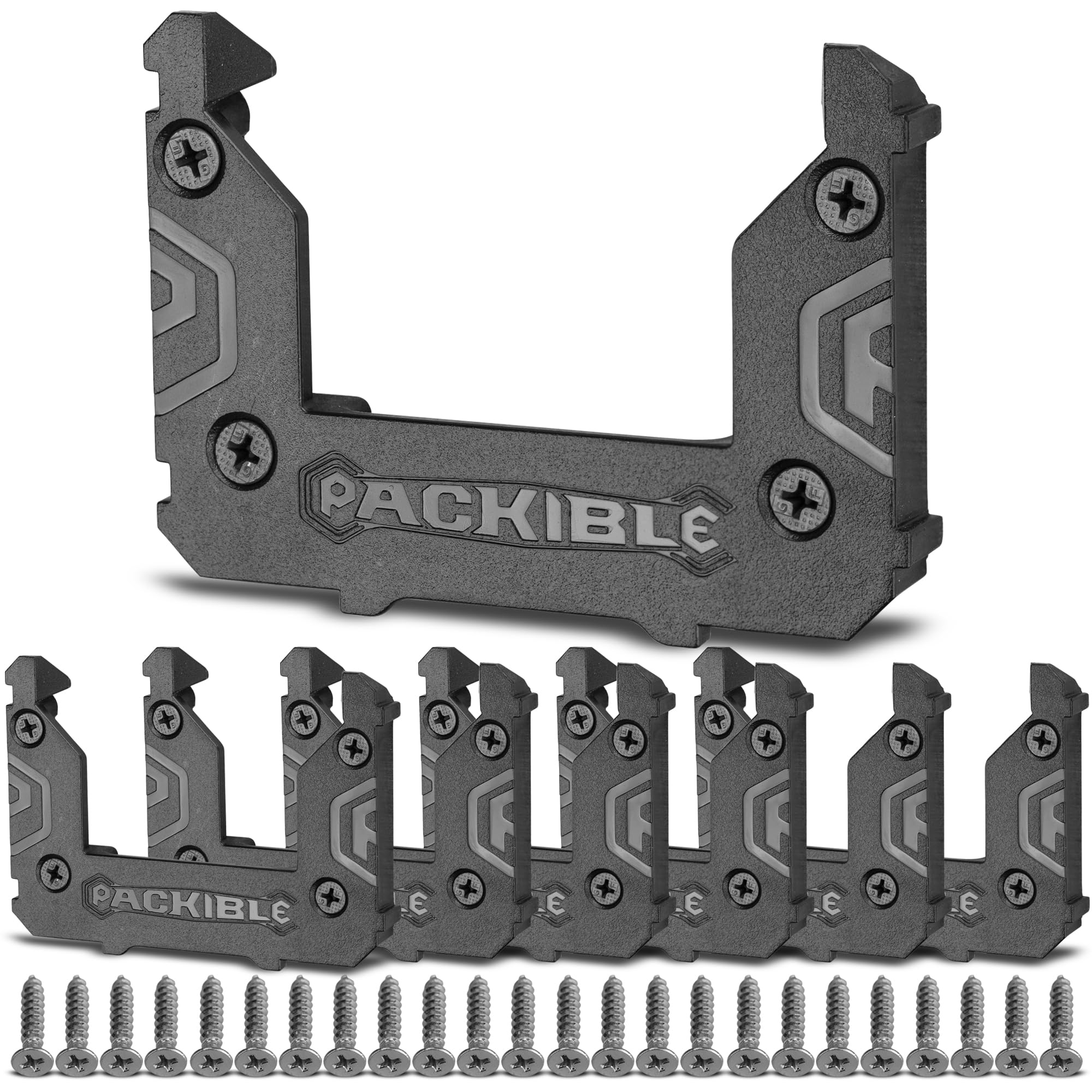 PACKIBLETool Manta Mounts - Milwaukee Packout Compatible Locking Mounting Cleats for Tool Storage & Organization | Secure Power Tool Accessories in Trucks, Workshops & Job Sites