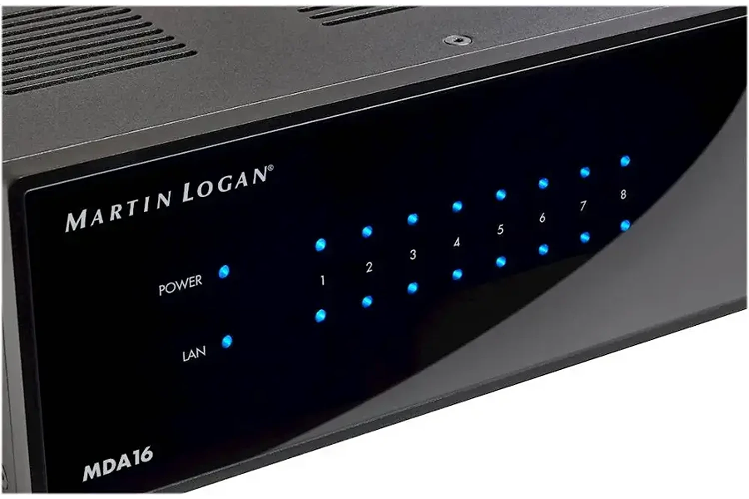 Martin Logan MDA 16 16-Channel Matrix Distribution Amplifier - Certified Factory Refurbished | Multi-Zone Home Audio System for Whole House Music Distribution