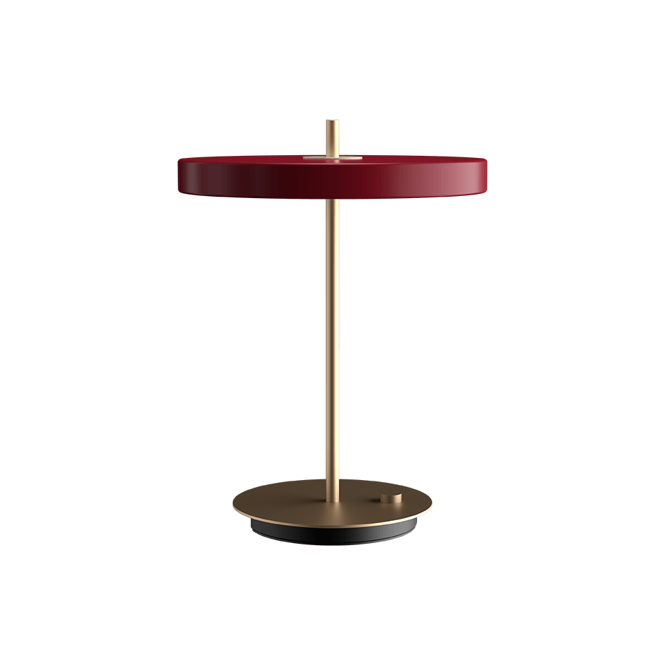 Asteria Modern LED Table Lamp - Adjustable Brightness, 3 Color Temperatures, USB Charging Port - Perfect for Bedroom, Living Room, Office & Study Desk Lighting