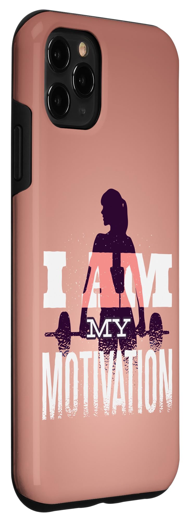 iPhone 11 Pro Max Case - Motivational Gym Workout Quote for Women | Fitness Accessory for Running, Yoga & Gym Sessions