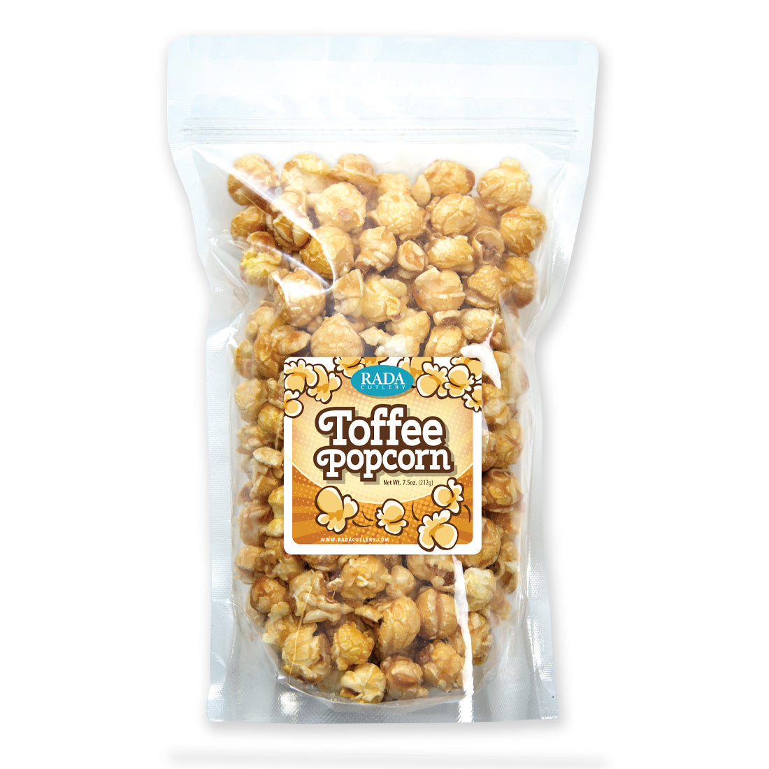 Delicious Toffee Popcorn - Sweet & Crunchy Gourmet Snack for Movie Nights, Parties & Gifts | Premium Caramel Coated Popcorn