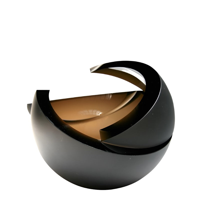Armadillo Bronzo Sphere Sanded Large - Decorative Home Accent for Living Room, Office & Garden