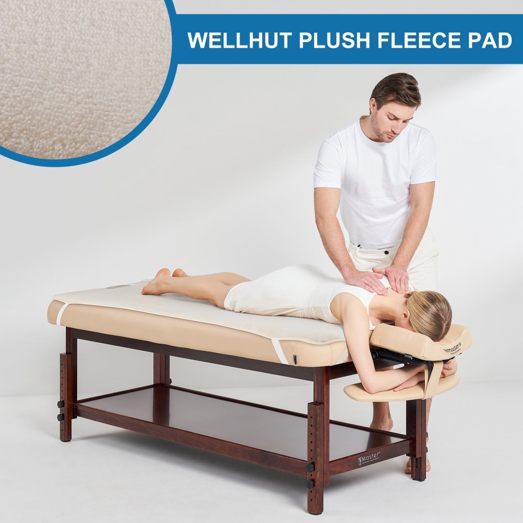 ETL Certified Massage Table Warmer - Sherpa Velvet Fleece Heating Pad & Heating Blanket for Spa, Massage & Beauty Beds - Professional Warming Heat Pad for Relaxation & Pain Relief - Perfect for Home Spa, Massage Therapy & Salon Treatments