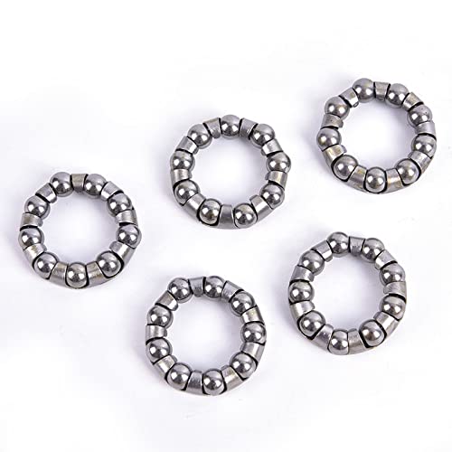 5-Pack YINGJUN Bicycle 9-Ball Bearings - High Performance Mountain Bike Headset & Axle Bearings Replacement Parts for Smooth Cycling Experience - Perfect for MTB Maintenance & Repair