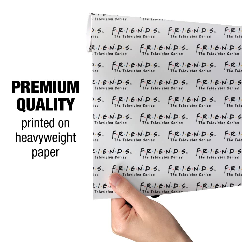 Friends TV Show Logo Gift Wrap Paper Rolls - 18