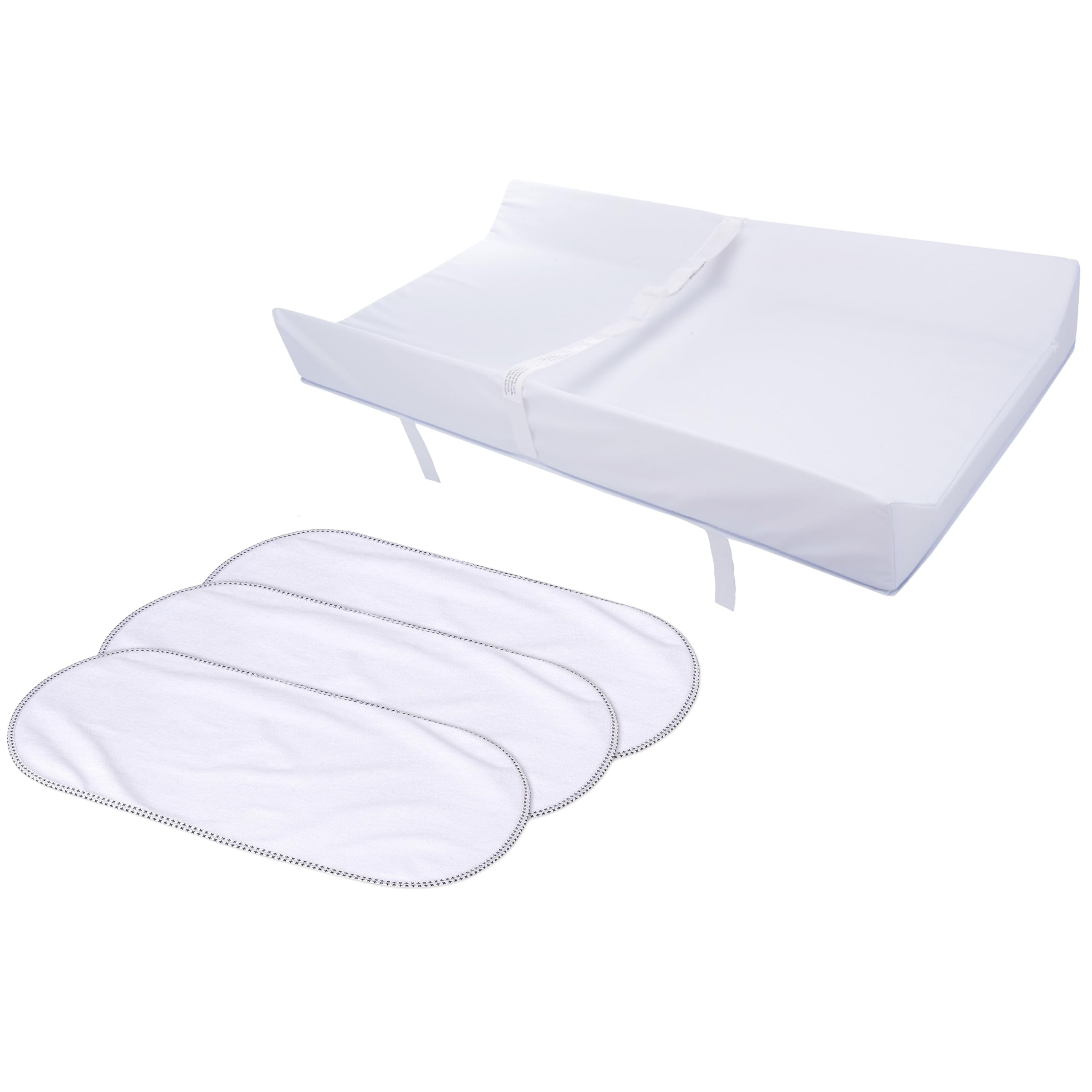 Munchkin Waterproof Changing Pad Liner & Non-Slip Changing Pad Set - Soft Baby Diaper Changing Mat for Nursery, Travel & On-the-Go Use