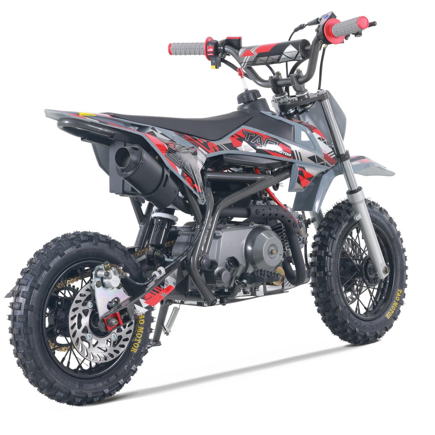 TaoMotor DB20 Kids Dirt Bike - 50cc Gas Powered Off-Road Motorcycle for Boys & Girls Ages 6-12 - Perfect for Backyard Riding, Trail Adventures & Off-Road Racing