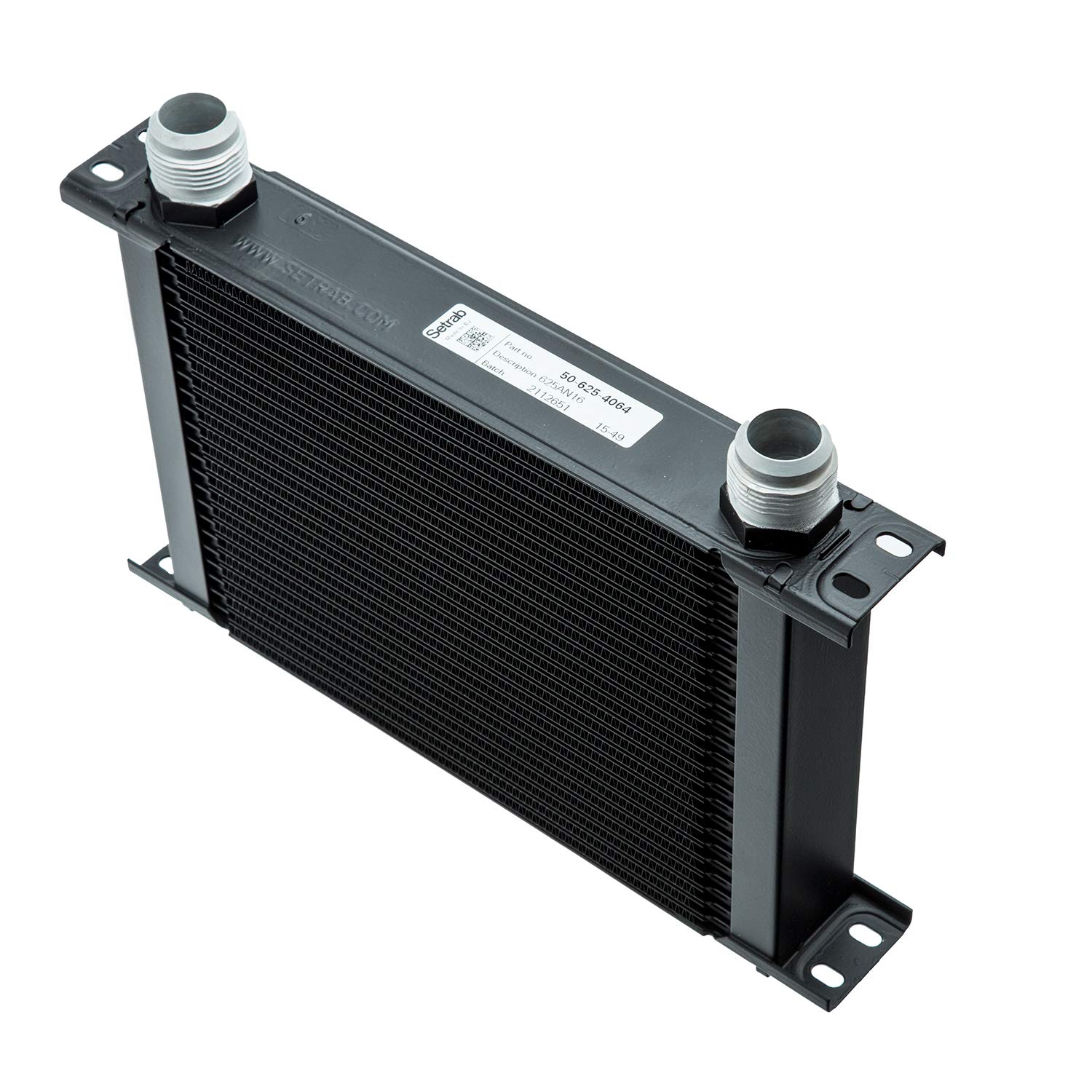 High-Performance 6 Series ProLine Engine Oil Cooler - 25 Row with AN16 Ports for Enhanced Engine Cooling | Ideal for Racing, Towing & High-Performance Vehicles