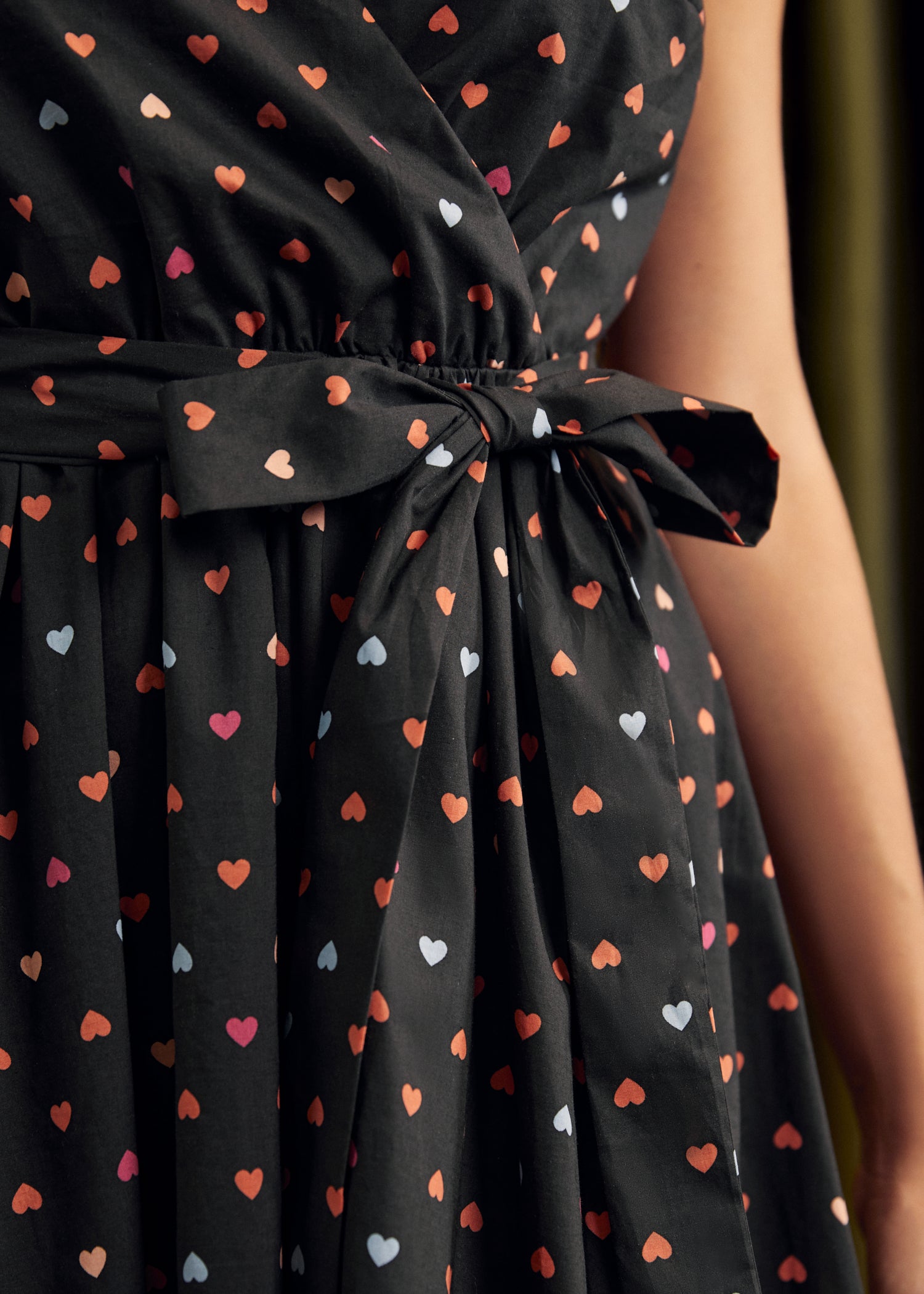 Instant Energy Faux Wrap Dress for Women - Stretchy Comfortable Office & Party Wear - Perfect for Work, Cocktail Events & Date Nights
